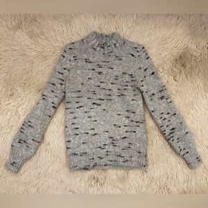 Loft knit wool gray sweater - new without tags!